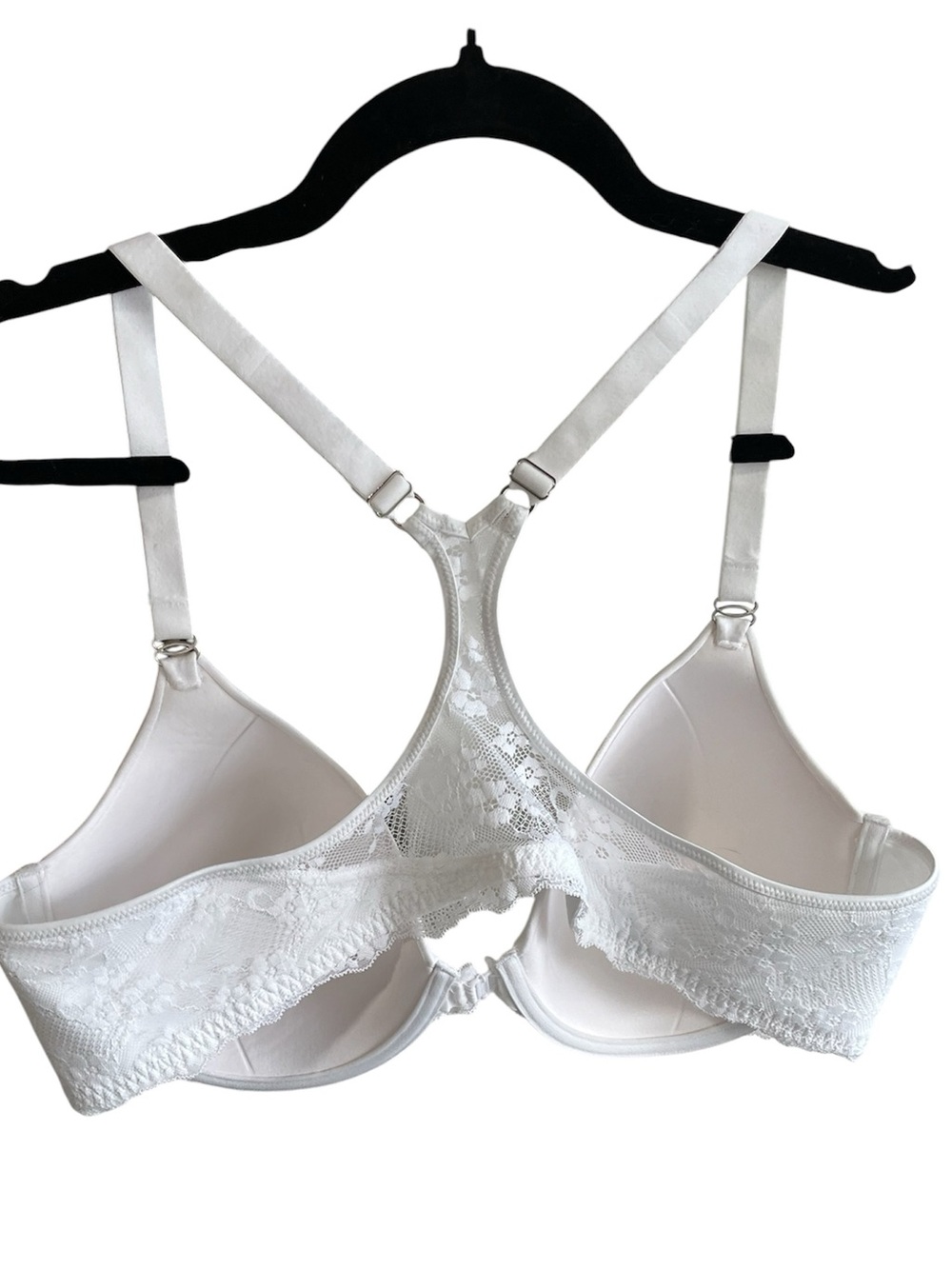 Maidenform One Fab Fit Everyday Full coverage Bra T Back Front closure Size 42C - Picture 4 of 5